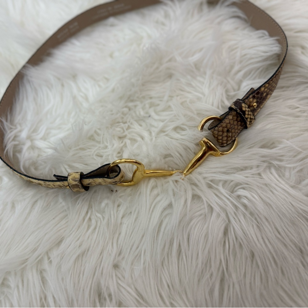 Donatella Ferraris Women's Belt real pyton